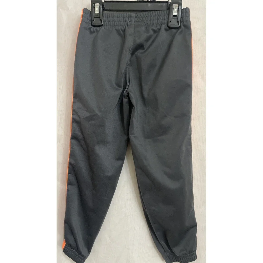 Nike Boys‎ Logo 4T Jogger. Black and Bright Orange  Pull On Jogger